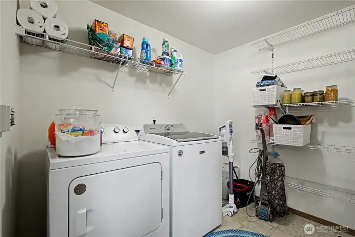 Laundry Room conveniently located in the middle of the home. Laundry Room conveniently located in the middle of the home.