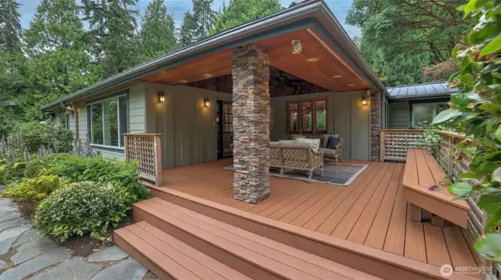 Back Covered Deck