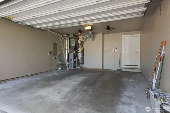 2-car attached garage, accessible by alley 2-car attached garage, accessible by alley
