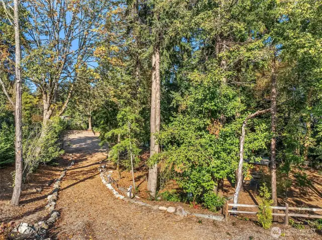 The 2.5 acre Thornton Creek Commons property includes a 1.5 acre arboretum-like permanently preserved open space in the private ownership of the nine Thornton Creek Commons home owners.  Professional landscape maintenance included in monthly Owners Association fees.