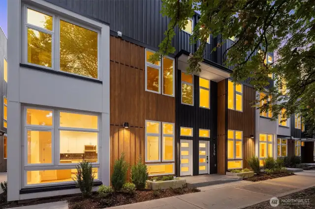 Exterior of model home