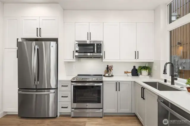 Photo from model home with different color scheme and layout