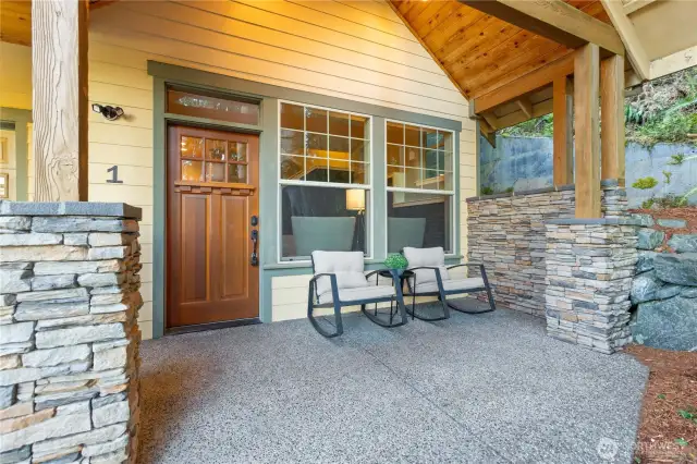 Your covered front porch