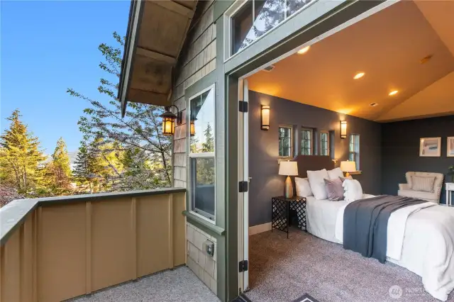 Private balcony
