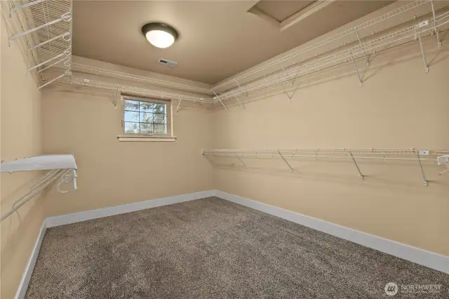 Huge walk-in closet