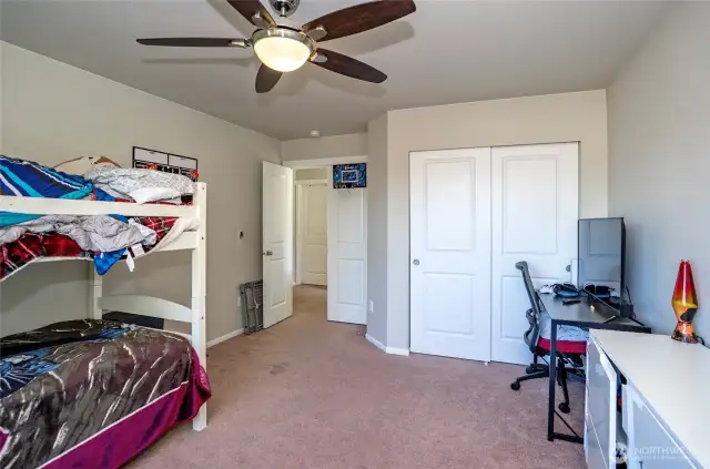 Step into Guest Suite #4 through classic double doors that elevate the space’s appeal.