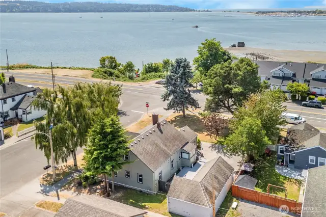 Property is zoned residential/office with lots of potential.