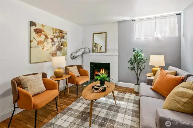 Basement room shown as a 2nd living space. This could be a 4th bedroom is preferred.