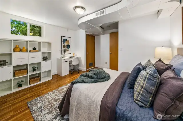 3rd bedroom in lower level.