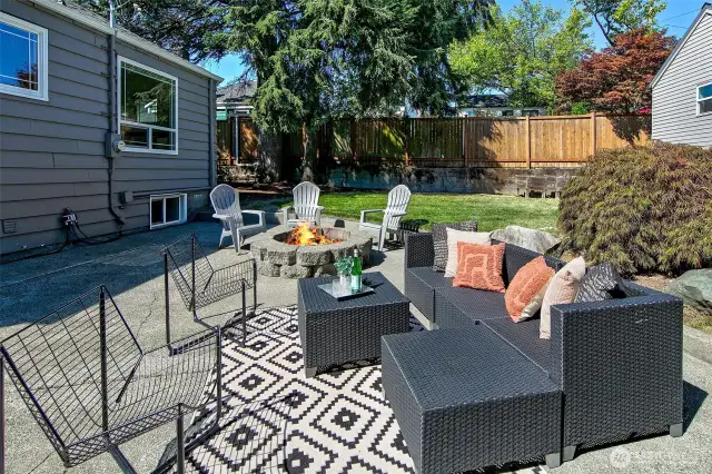 Backyard is large!