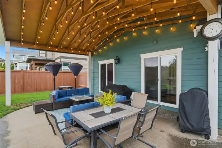 Wonderful covered outdoor patio