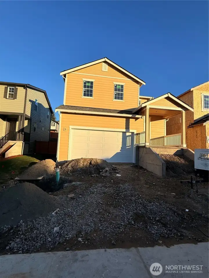 Welcome home to MAson Heights 1870 plan at lot 62. Right across from peaceful community park