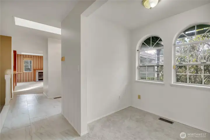 View of small office space