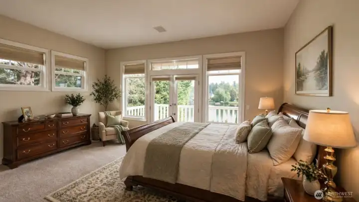 Remodeled 2025 with ADU and geothermal HVAC. This 3+bedroom, 3.5-bath waterfront home on Long Lake in Lacey offers 4,787 square feet, 105 feet of no-wake shoreline, and a daylight basement with separate entrance and second kitchen for multi-generational living or guest use.