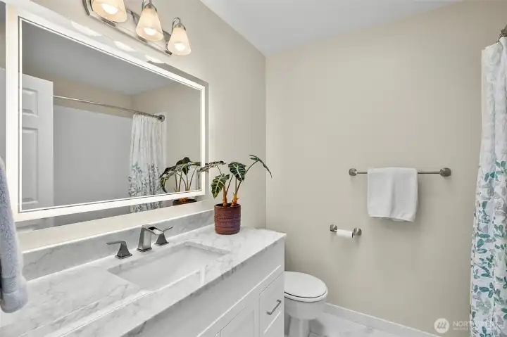 Guest bathroom.