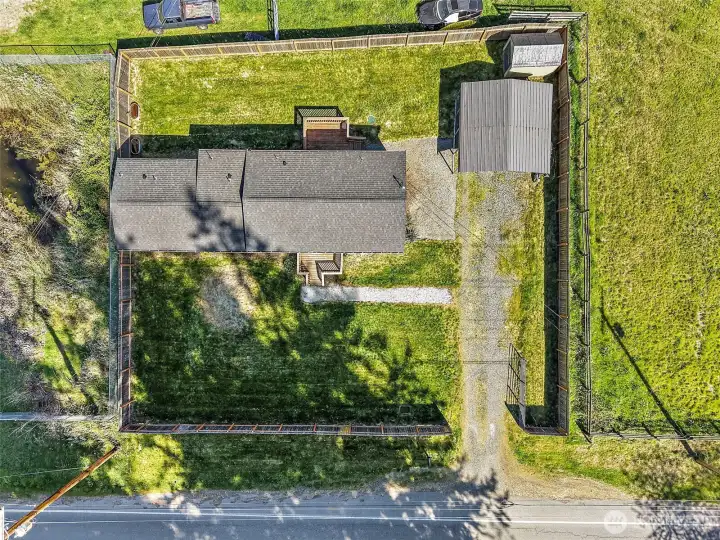 Fully fenced property