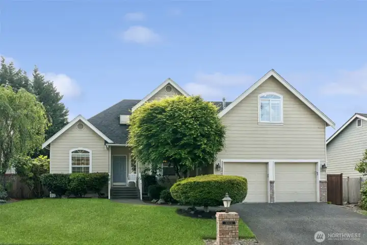 Beautifully landscaped and maintained.