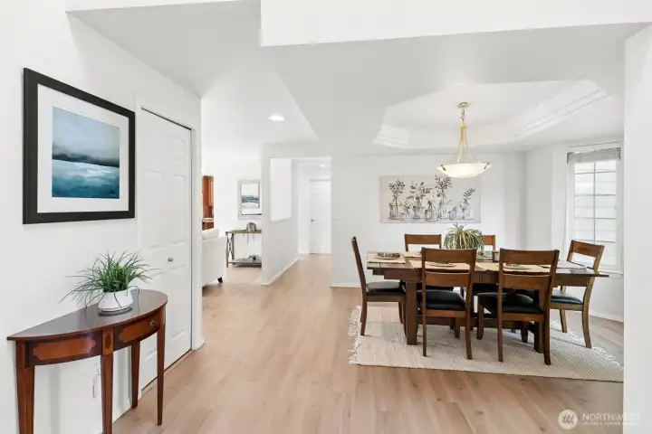 open layout