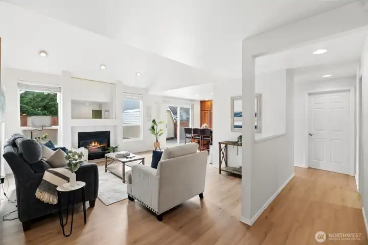 open layout