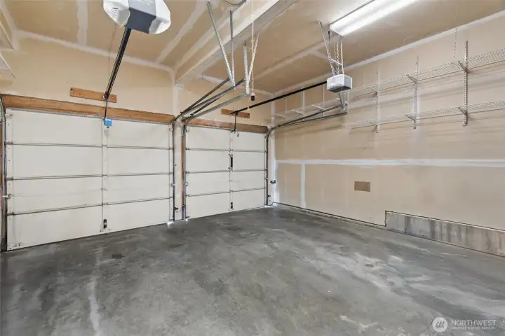 2 car garage