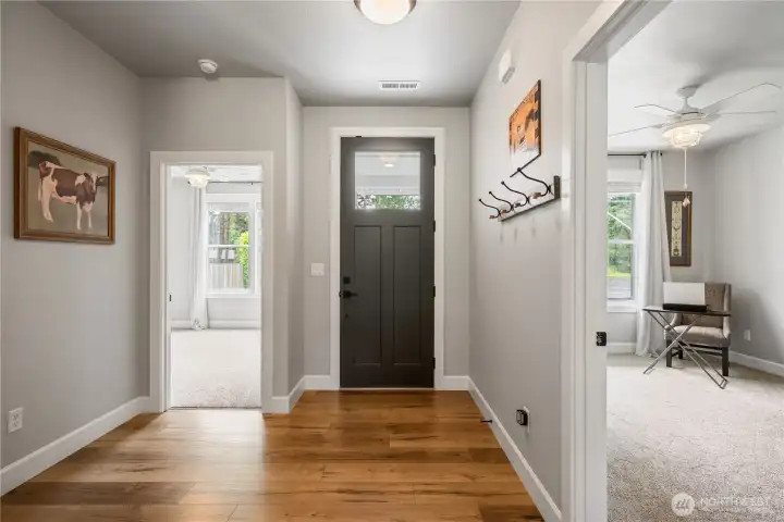 Stunning, tall front door