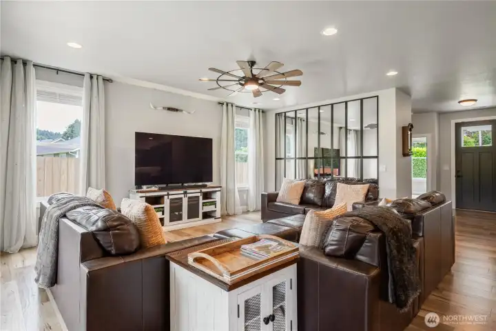 full of natural light