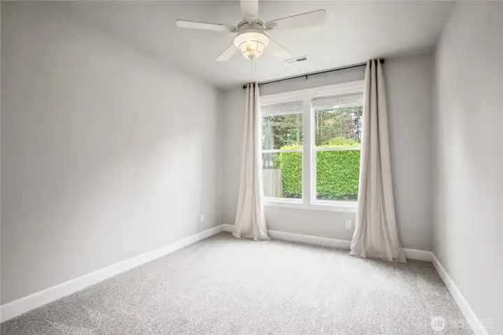 2nd bedroom at front on home