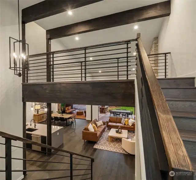Thoughtful features are evident throughout each space of the home, and include nine-foot or greater ceiling heights, coordinated fixtures and finishes, and smart home capabilities.
