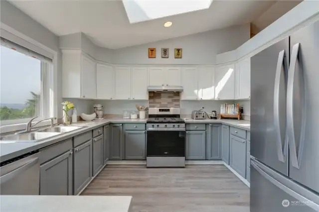 kitchen from dining room