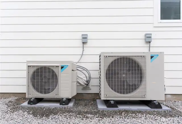 Daikin 7-zone ductless mini splits for heat/A/C