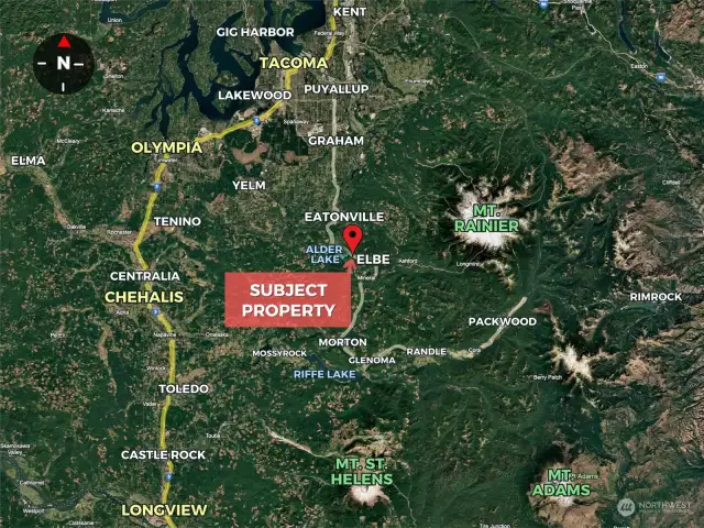 Location of subject property