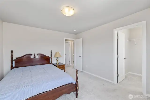 2nd bedroom with walk in closet!