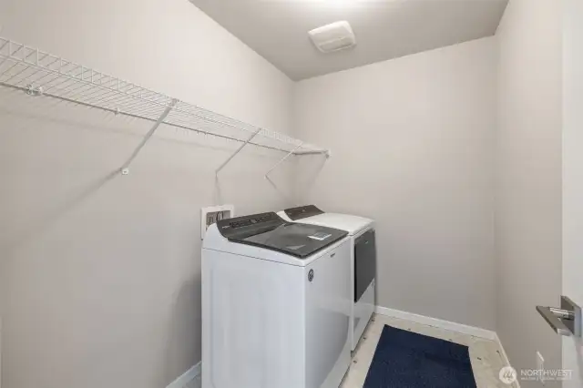 Laundry room.