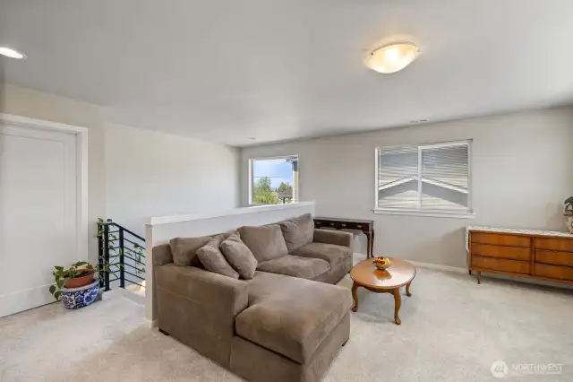 Loft off stairwell.