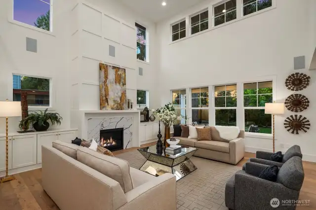 The following photos are from an MN Custom Home with a similar designer floor plan