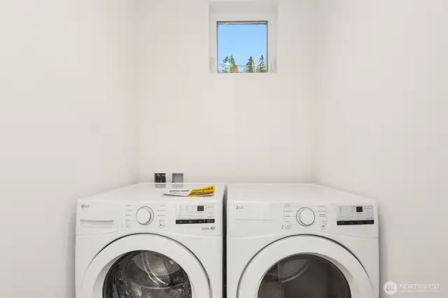 Laundry located on the second level (washer/dryer included).
