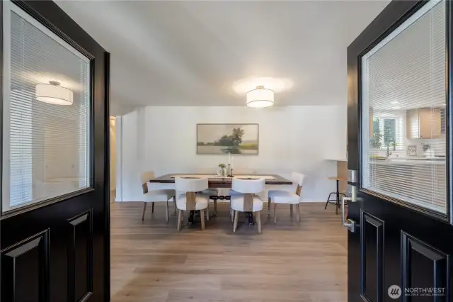 French Door Entry