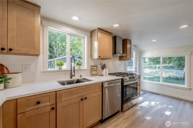 Gas Stainless Range