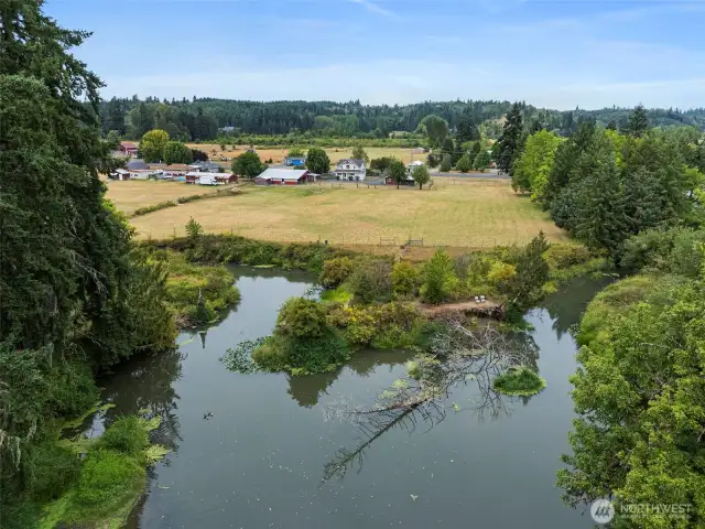 Trout fishing hole