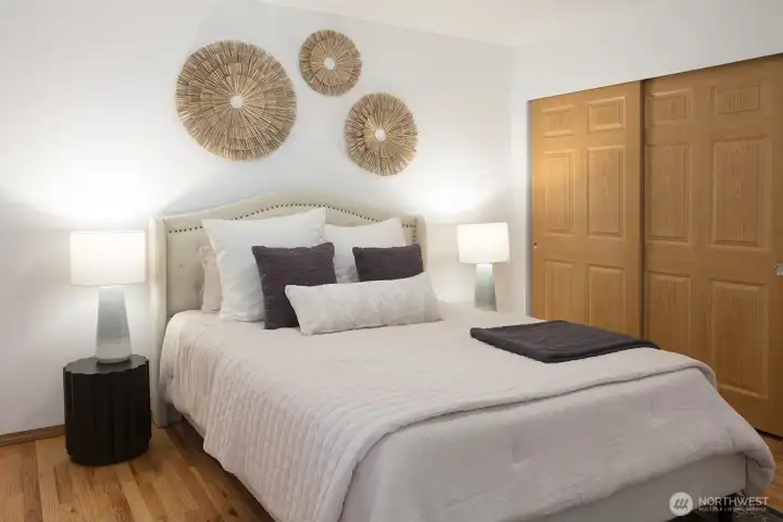 Nice closet space in all bedrooms