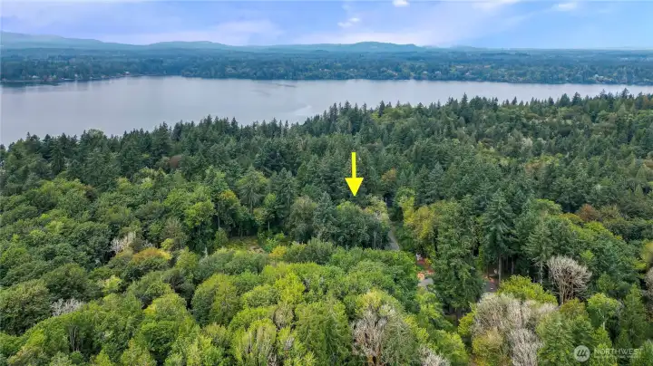 With approximately 350 feet of road frontage, this property gives you plenty of privacy.