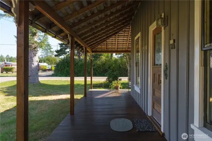 North Covered Porch