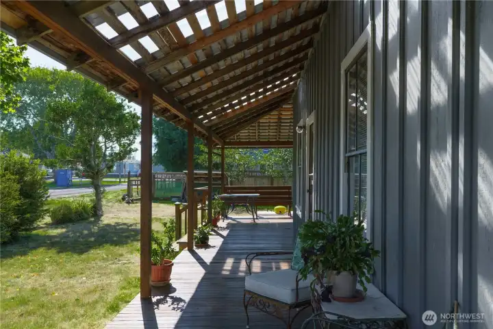 Eastside Covered Porch