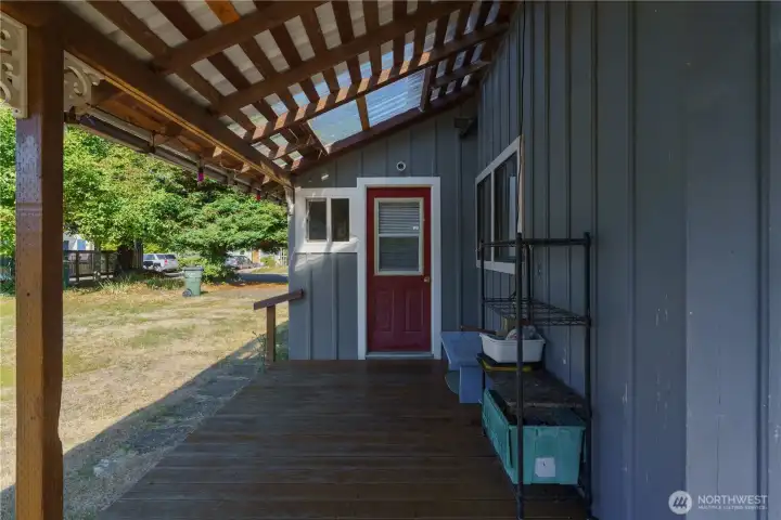 South Covered Porch