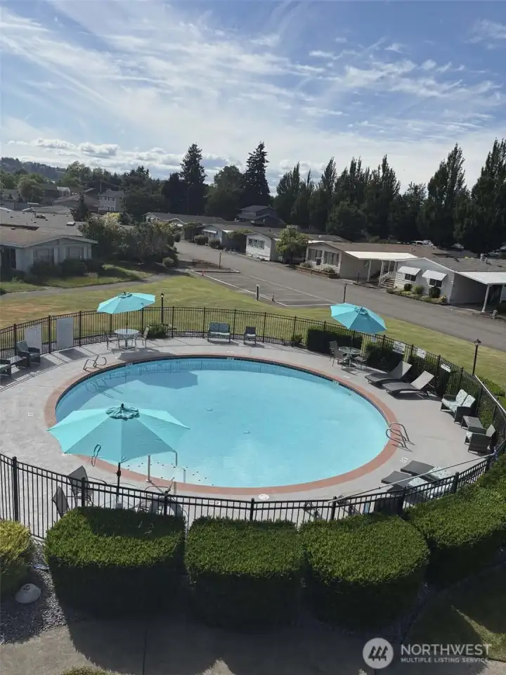 Pool in gated Rio Verde