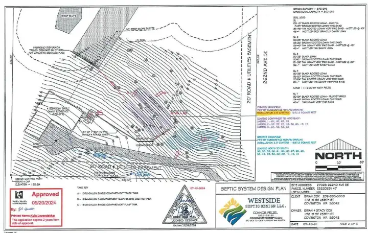 Approved Septic Site Plan