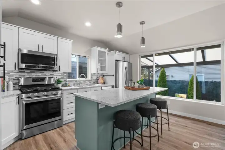 Gas stove for all you chefs out there