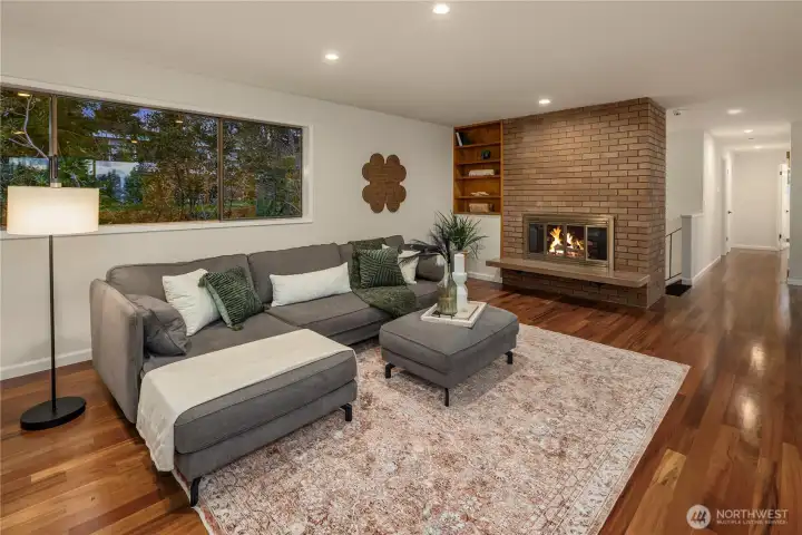 Spacious yet warm and cozy!