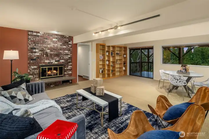 Very spacious - room for fun!