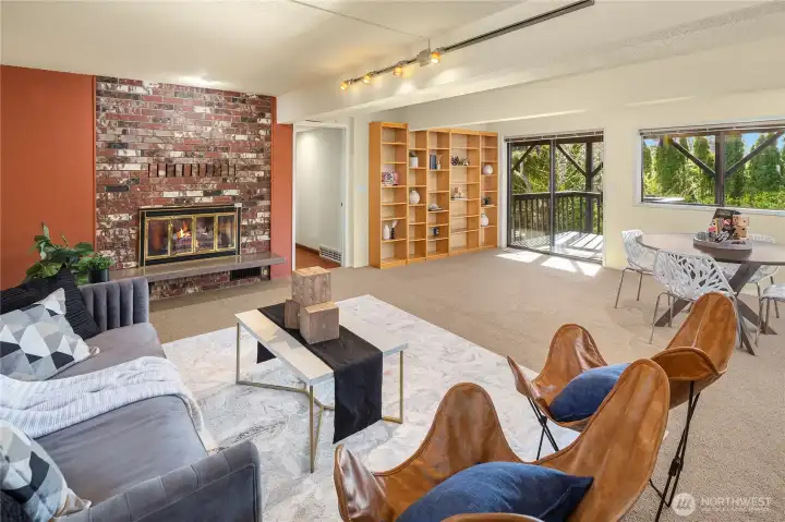 Very spacious - room for fun!